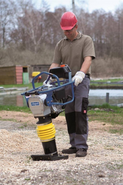 Mai compactor pe benzina cu aprindere electrica VS1000 Scheppach 3908301915, 6.5 Cp [2]