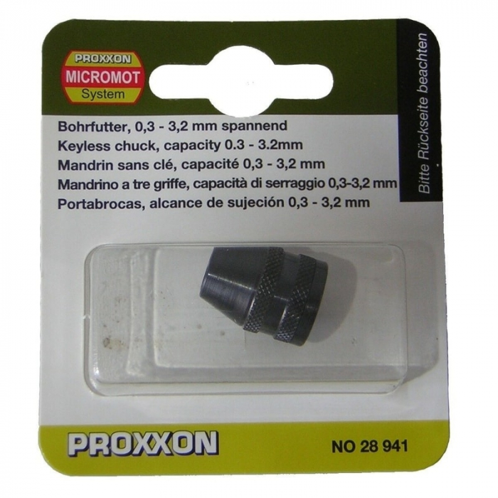 Mandrina rapida cu 3 falci Micromot Proxxon 28941, O0.3-3.2 mm casaidea poza 2022