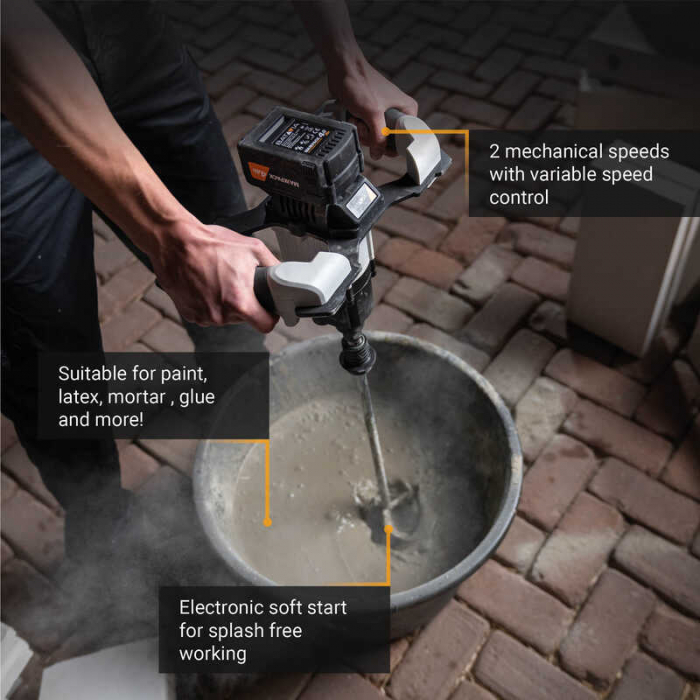 Masina de amestecat fara acumulator Batavia 7063459, 18 V [9]