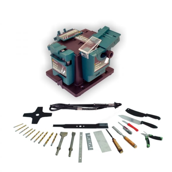 Masina de ascutit cu arbore flexibil Troy 17059, 65 W, 6500 rpm [6]