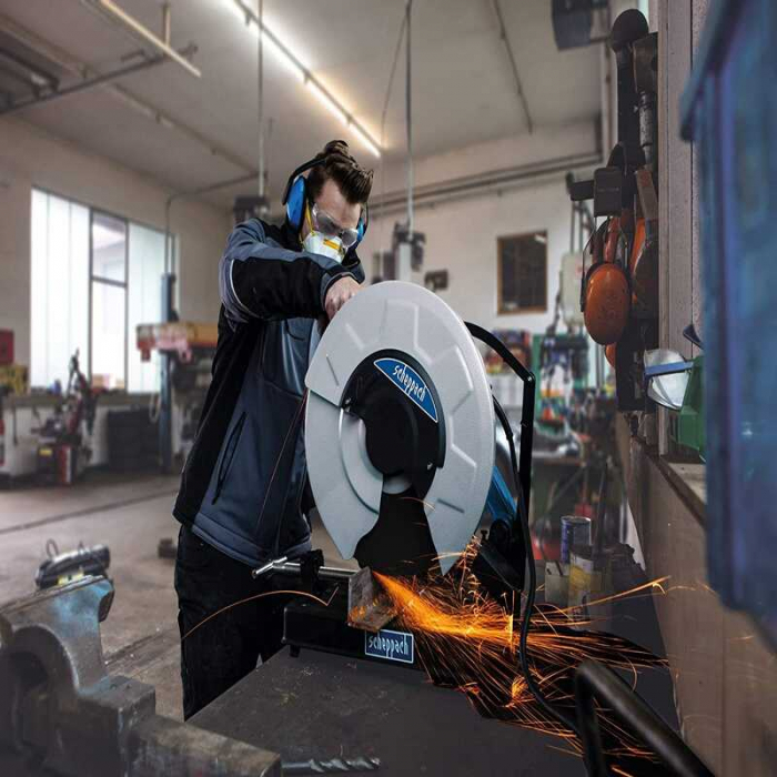 Masina de debitat metale MT150 Scheppach 5903703901, 2600 W, Ø355 mm [5]