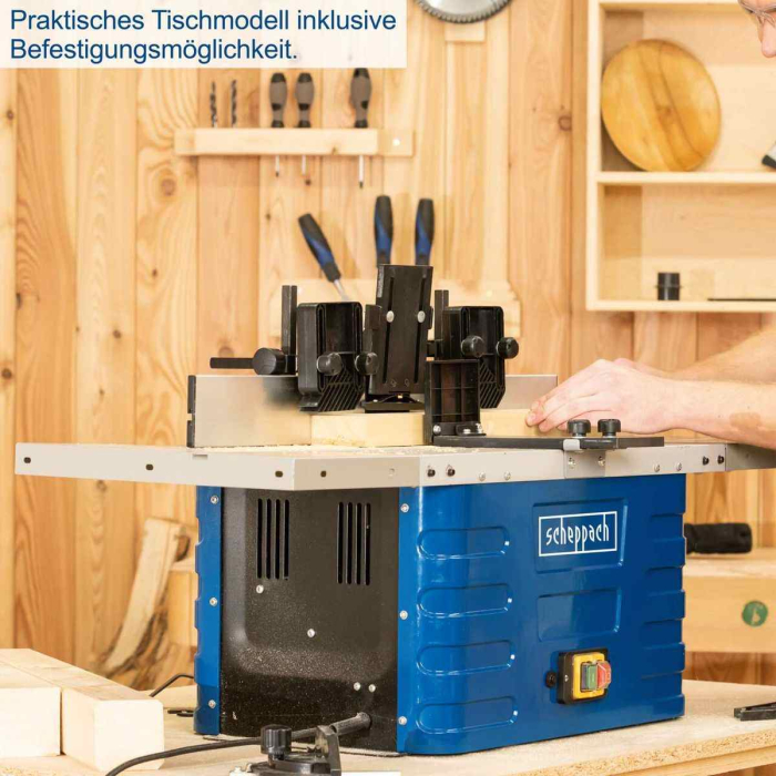 Masina de frezat de banc HF60 Scheppach 5902106901, 1500 W, 24000 rpm [2]