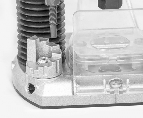 Masina de frezat verticala 1200 AE Gude 58117, 1200 W, suport bucsa elastica 6+8 mm [4]