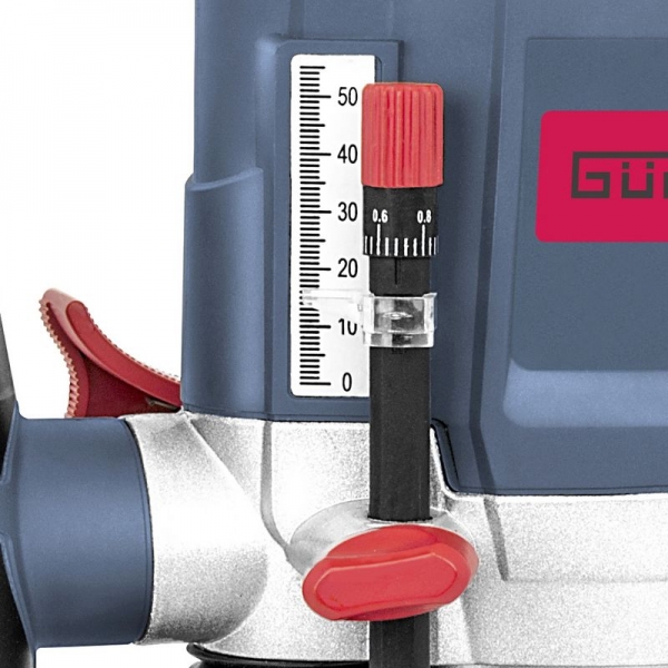 Masina de frezat verticala 1200 AE Gude 58117, 1200 W, suport bucsa elastica 6+8 mm [2]