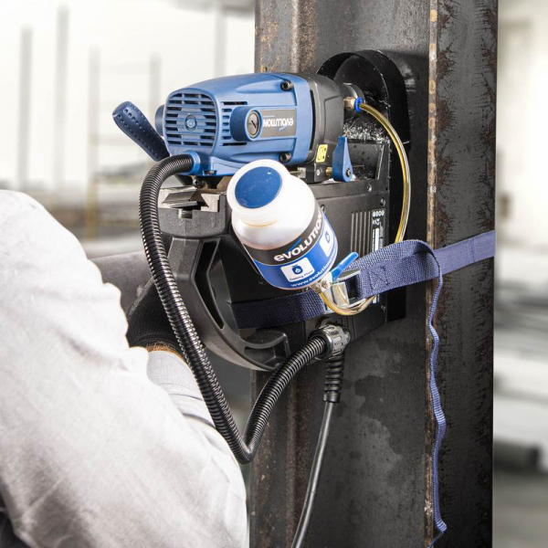 Masina de gaurit cu coloana cu stand magnetic EVOMAG28 Evolution 090-0008, 1200 W, Ø28 mm [4]