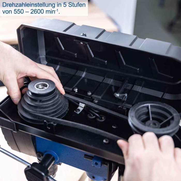 Masina de gaurit cu coloana de foraj TBM200 Scheppach 5906832901, 400 W, Ø13 mm [5]