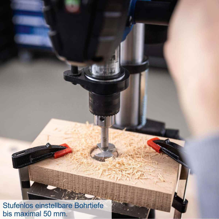 Masina de gaurit cu coloana de foraj TBM250 Scheppach 5906833901, 550 W, Ø13 mm [7]