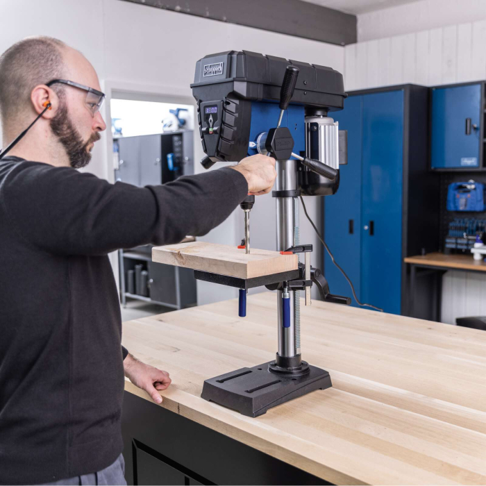 Masina de gaurit cu coloana de foraj TBM250 Vario Scheppach 5906834901, 600 W, Ø13 mm [8]