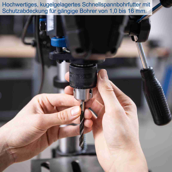 Masina de gaurit cu coloana de foraj TBM300 Vario Scheppach 5906835901, 750 W, Ø16 mm [4]