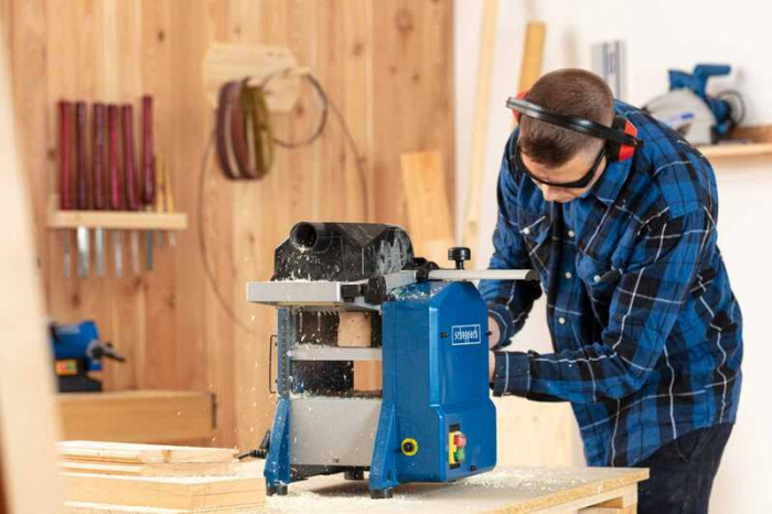 Masina de rindeluit si degrosat HMS650 Scheppach 5902201904, 1100 W, 7850 rpm [2]