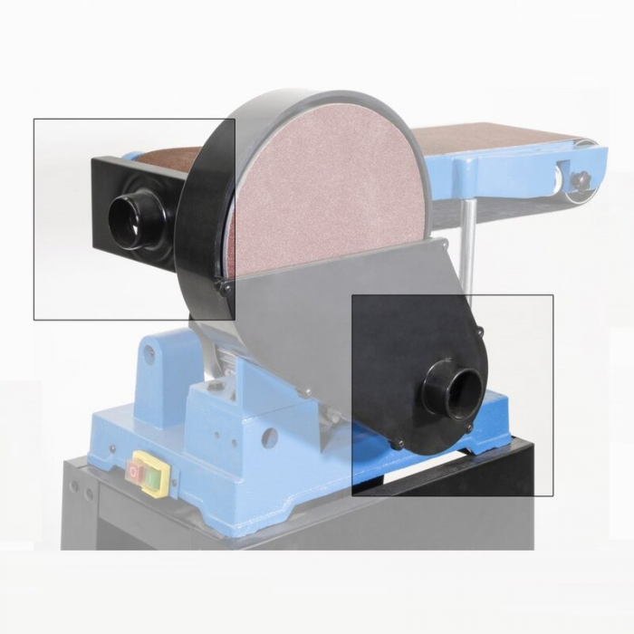 Masina de slefuit cu banda si disc plus stativ GBTS1100 Gude 38352, 1100 W, 1500 rpm [5]