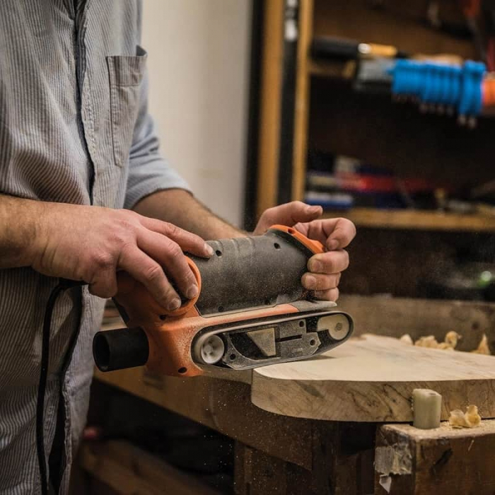 Masina de slefuit cu banda TCMBS Triton TRTN475114, 450 W, 340 m/min [6]