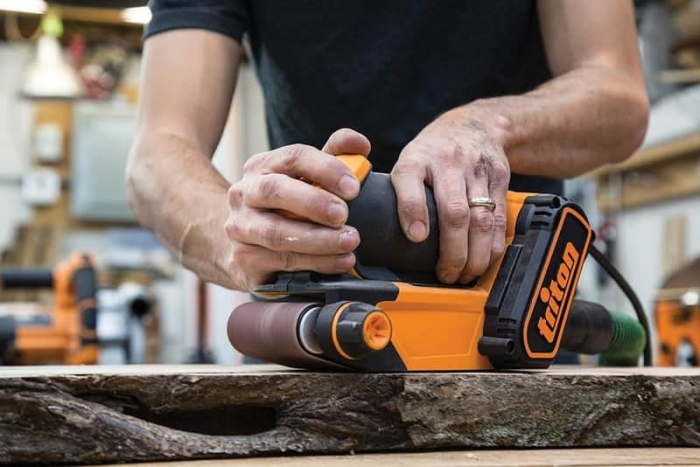 Masina de slefuit cu banda TCMBS Triton TRTN475114, 450 W, 340 m/min [7]