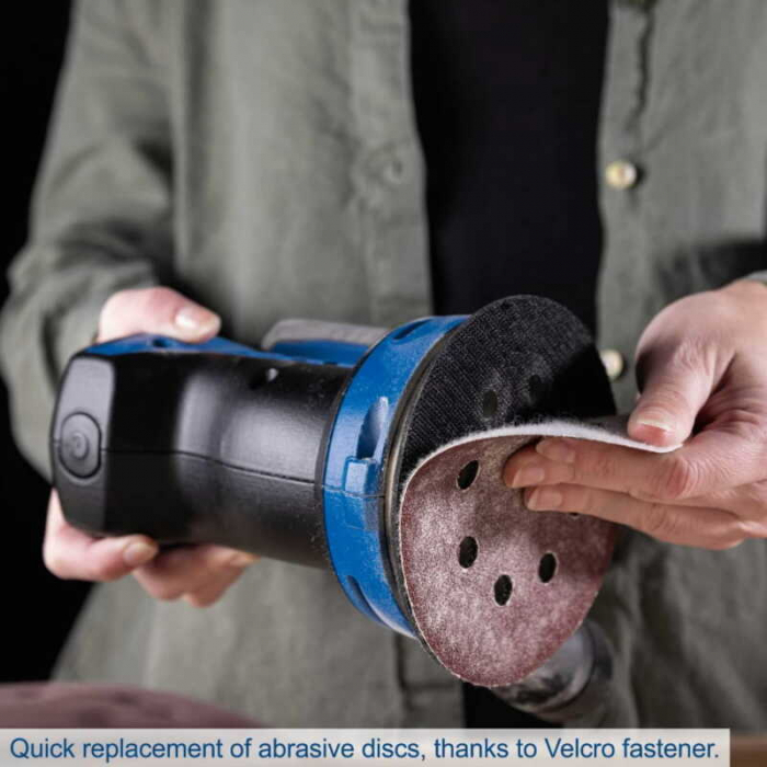 Masina de slefuit rotativa universala fara acumulator C-OBS125-X Scheppach 5909240900, 20 V, 24000 rpm [5]