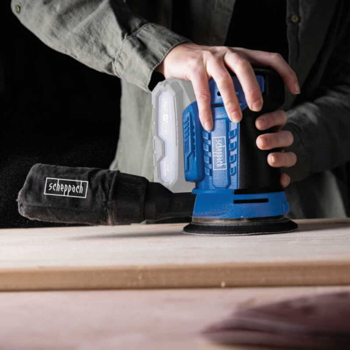 Masina de slefuit rotativa universala fara acumulator C-OBS125-X Scheppach 5909240900, 20 V, 24000 rpm [6]