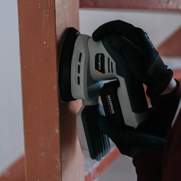 Masina de slefuit triunghiulara cu vibratii fara acumulator Maxxpack Collection Batavia 7063093, 18 V, 12000 rpm [9]