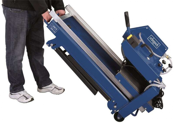 Masina de taiat piatra si tigla ceramica cu sistem de racire pe apa HSM3500 Scheppach 5906709901, 2200 W, Ø360 mm [4]