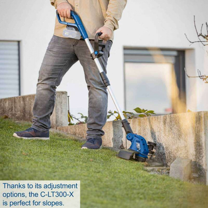 Masina de tuns gazon si margini C-LT300-X Scheppach 5910904900, 20 V, 300 mm [2]