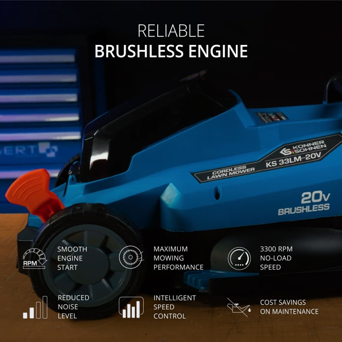 Mașină de tuns iarba cu acumulator KS 33LM-20V [8]