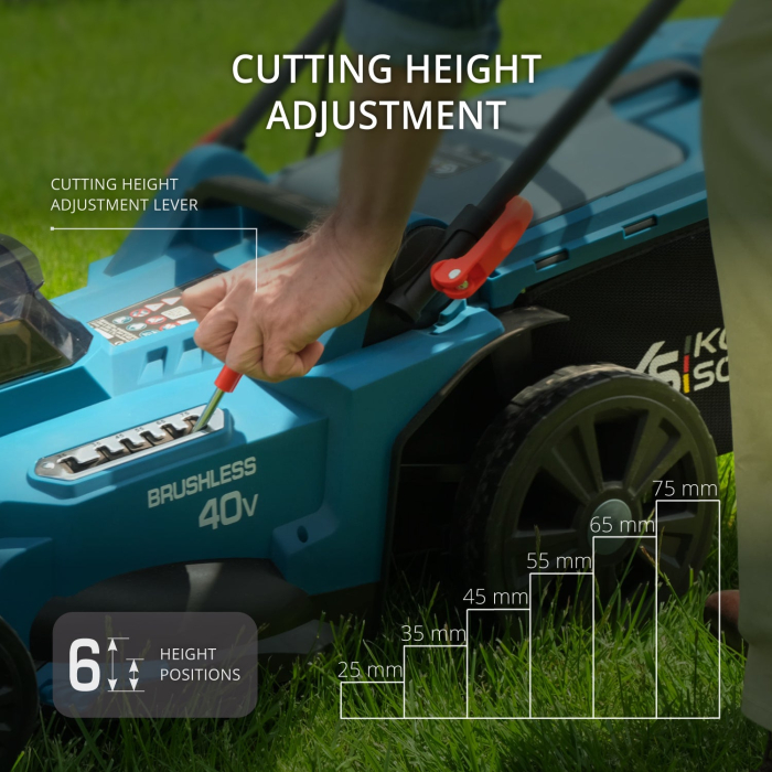Mașină de tuns iarba cu acumulator KS 43LM-40V [6]