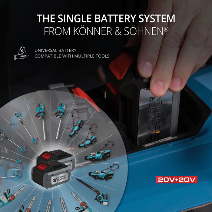 Mașină de tuns iarba cu acumulator KS 43LM-40V [9]