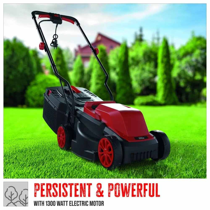 Masina de tuns iarba cu motor electric  320/1300 Gude 95486, 1300 W [7]