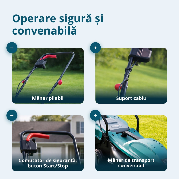 Mașină de tuns iarba electrică KS 32LM12 [9]