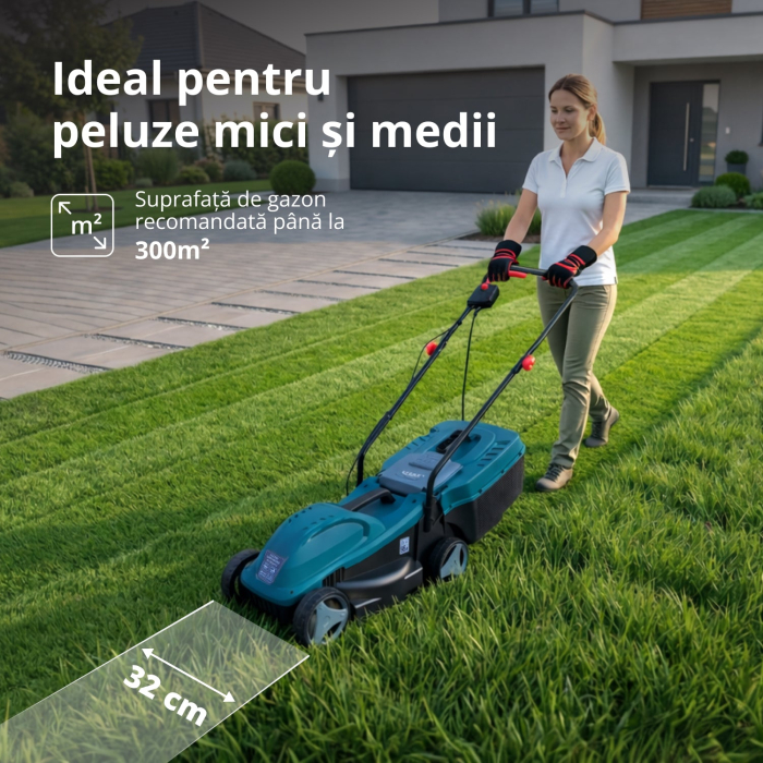 Mașină de tuns iarba electrică KS 32LM12 [2]