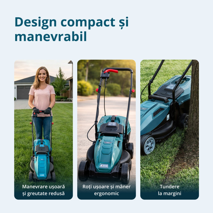 Mașină de tuns iarba electrică KS 32LM12-BL [8]