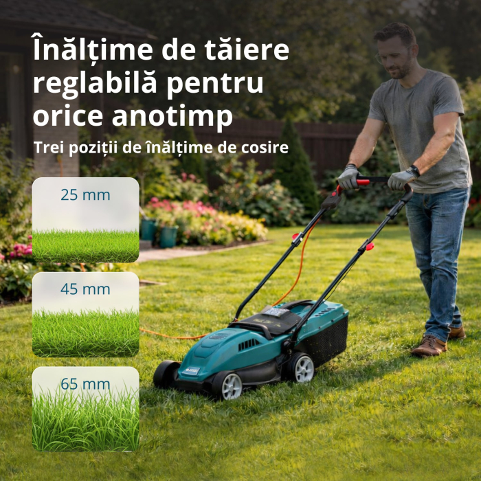 Mașină de tuns iarba electrică KS 32LM12-BL [9]