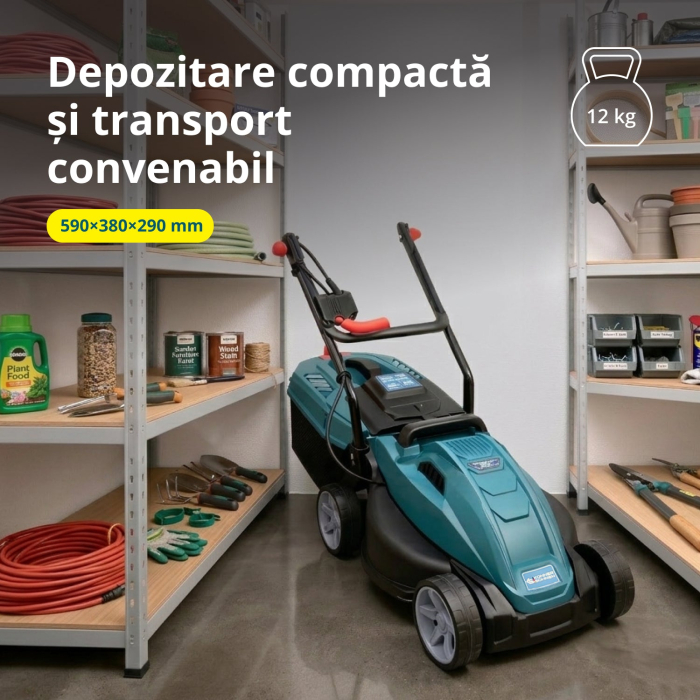 Mașină de tuns iarba electrică KS 32LM12-BL [10]