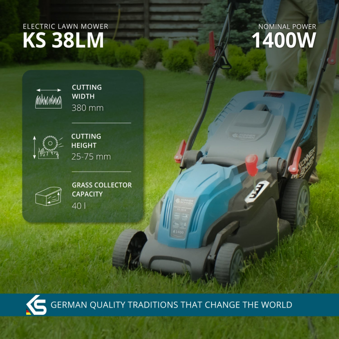 Mașină de tuns iarba electrică KS 38LM [2]