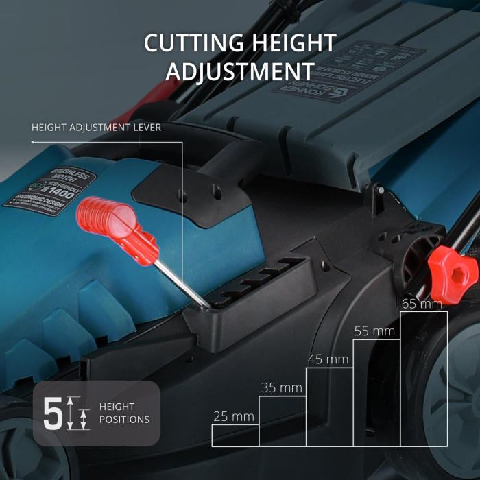 Mașină de tuns iarba electrică KS 38LM-BL [4]