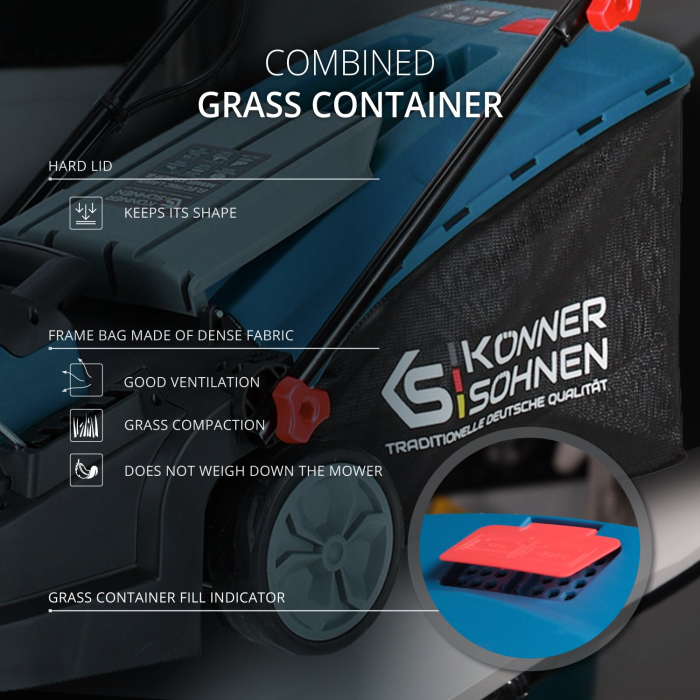 Mașină de tuns iarba electrică KS 38LM-BL [6]