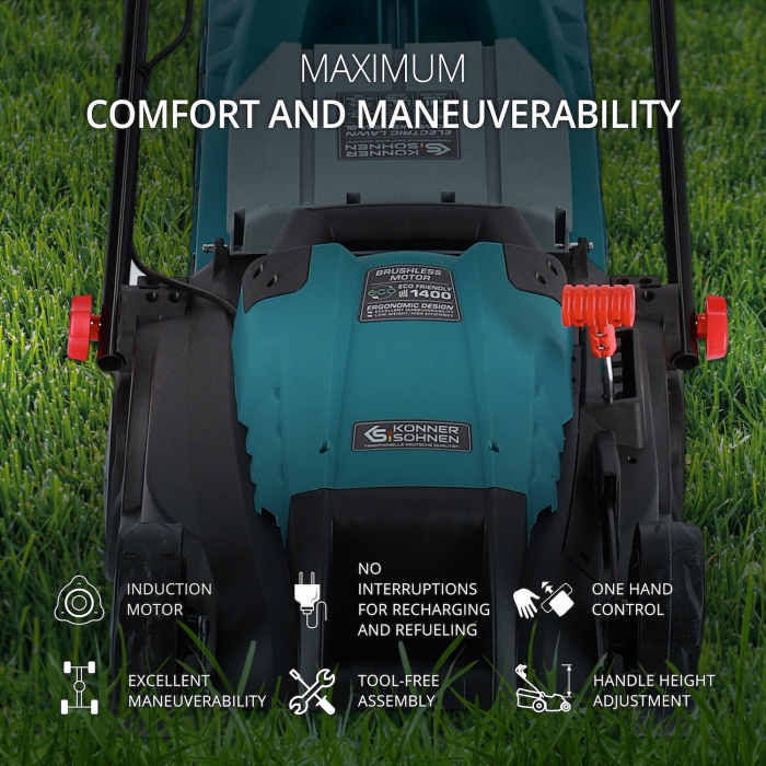 Mașină de tuns iarba electrică KS 38LM-BL [3]