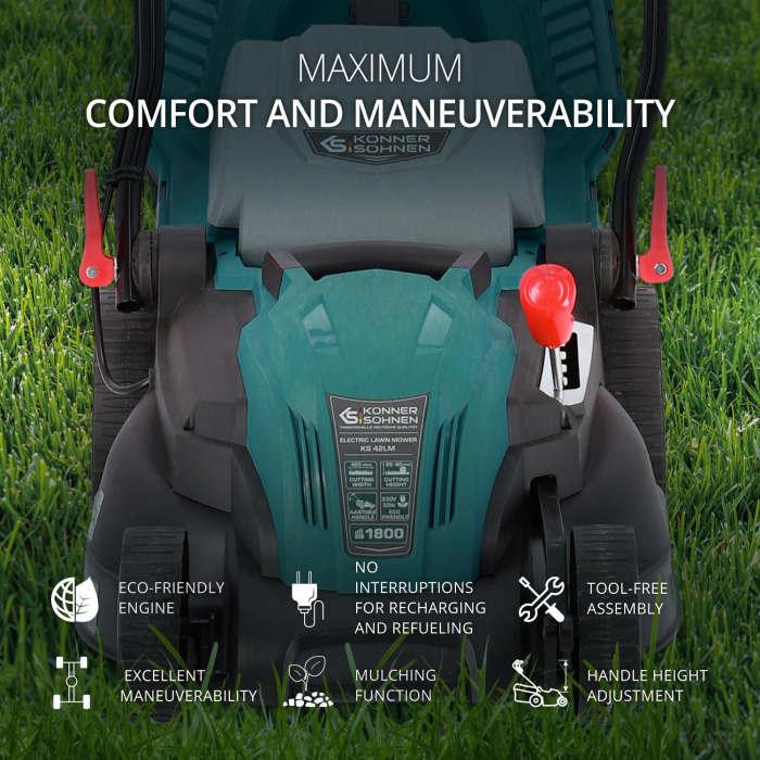 Mașină de tuns iarba electrică KS 42LM [3]