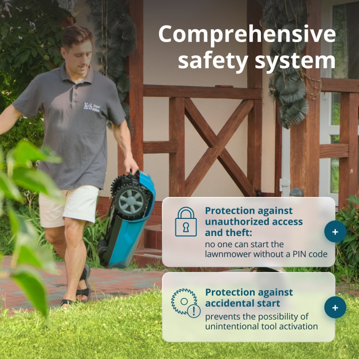 Mașină de tuns iarba robotizată KS 22RLM [10]