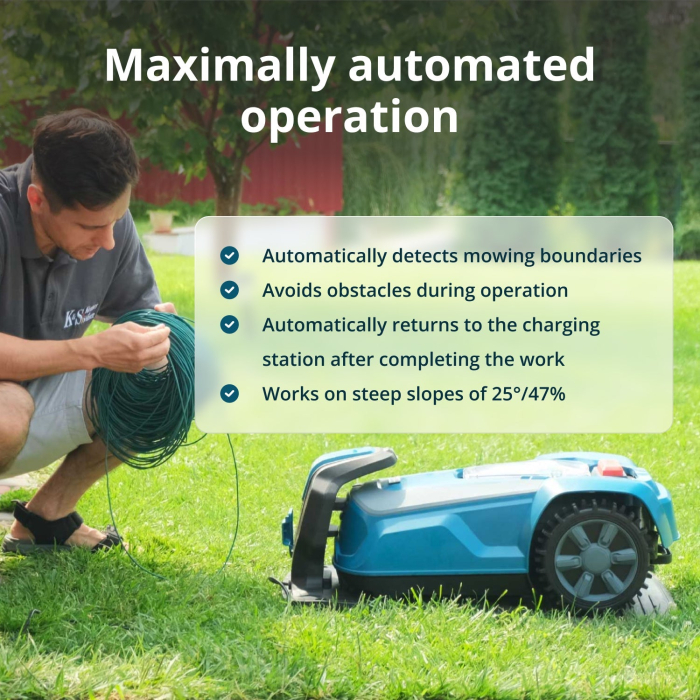 Mașină de tuns iarba robotizată KS 22RLM [5]