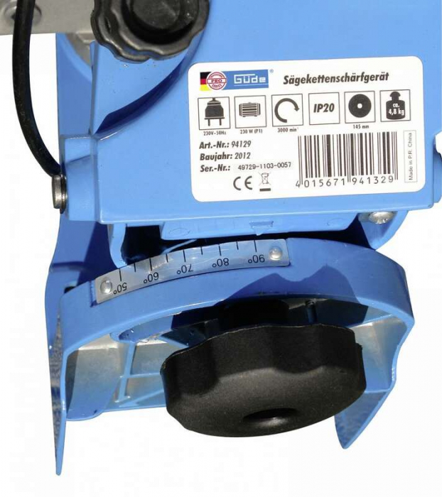 Masina electrica de ascutit lantul la drujba P 2501 S Gude 94129, 230 W, 3000 rpm [5]
