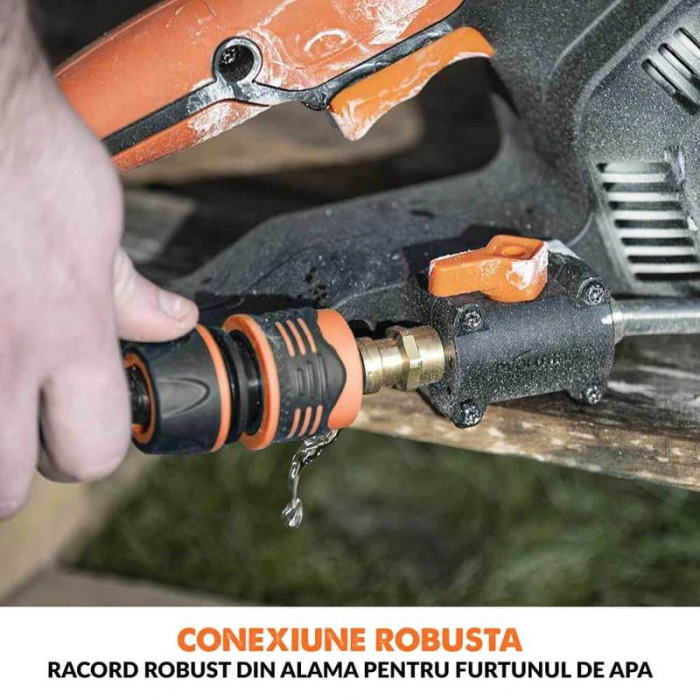 Masina electrica de debitat zidarie, beton si piatra naturala R300DCT+ Evolution 012-0003A, 2000 W, Ø300 mm [10]