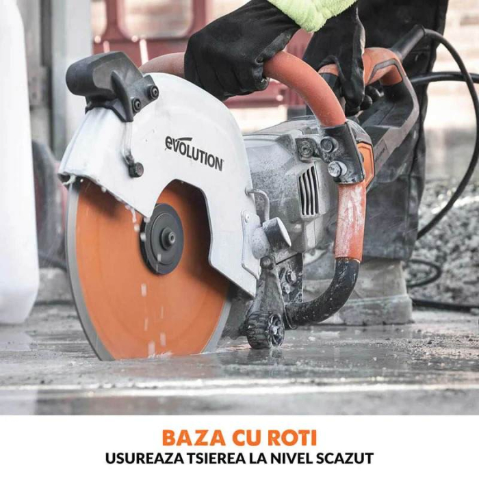 Masina electrica de debitat zidarie, beton si piatra naturala R300DCT+ Evolution 012-0003A, 2000 W, Ø300 mm [3]