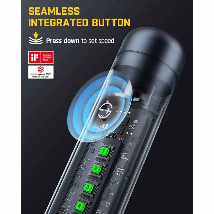 Masina pentru gaurit si frezat F2 Master Fanttik F2MASTER, 4 V, 25000 rpm [6]