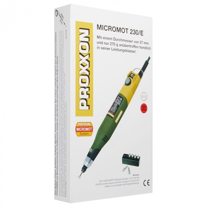 Masina pentru gaurit si frezat Micromot 230/E Proxxon 28440, 80 W, 20000 rpm [5]