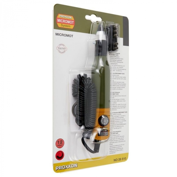 Masina pentru gaurit si frezat Micromot 60/E Proxxon 28510, 12 V, 20000 rpm [10]