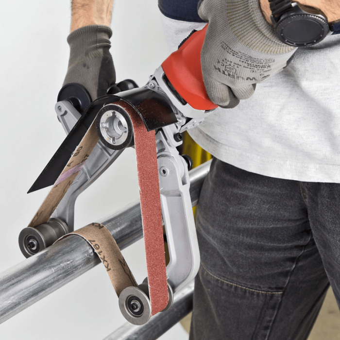 Masina pentru slefuit tevi DRS1300 Dema 18615, 1300 W, 1100-3200 rpm [4]