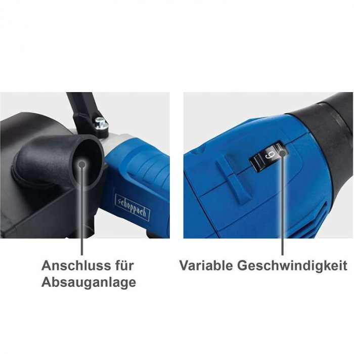 Masina universala de slefuit MRS1300 Scheppach 5903819901, 1300 W, 3200 rpm [8]