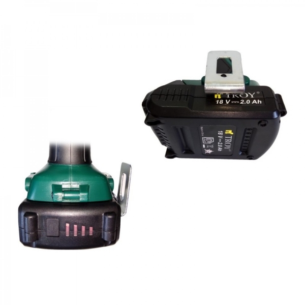 Masina de gaurit si insurubat Li-Ion Troy 13018, 18 V, 2 Ah [4]