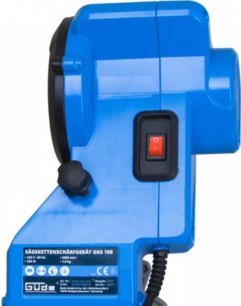 Masina electrica de ascutit lant drujba GKS 108 Gude 94077, 85 W, 4800 rpm [2]