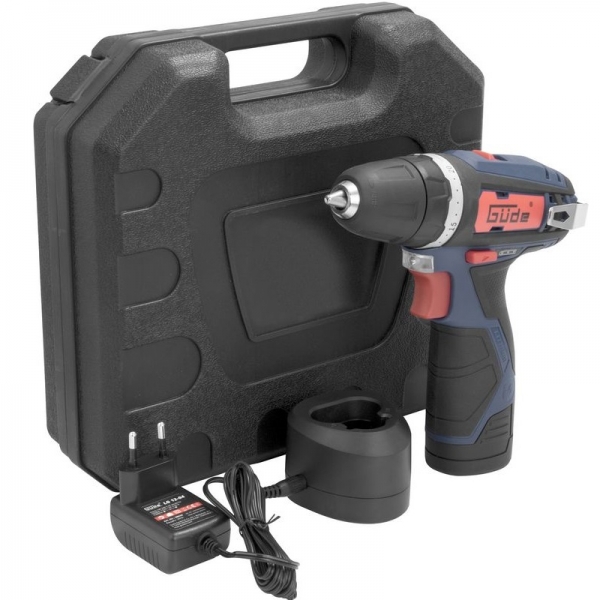 Masina de gaurit cu acumulator plus set de biti BS 12-131-04K Gude 58601, 12 V, 1.3 Ah [7]