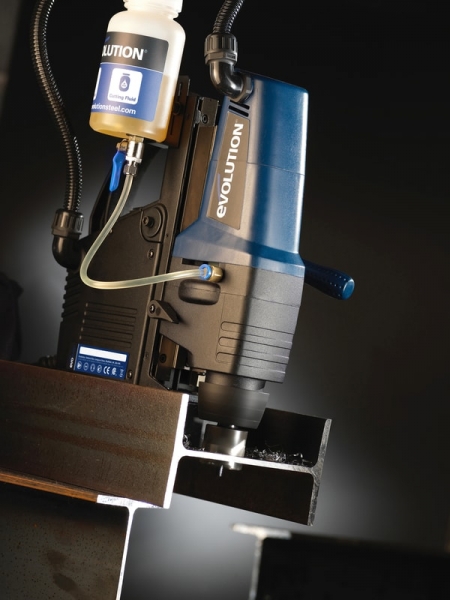 Masina de gaurit cu coloana cu stand magnetic EVOMAG42 Evolution 095-0004, 1200 W, Ø42 mm [4]